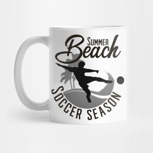 Summer beach soccer season Mug